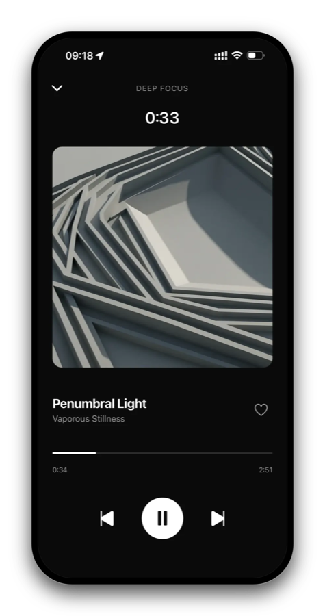 FlowShift mobile app screen.